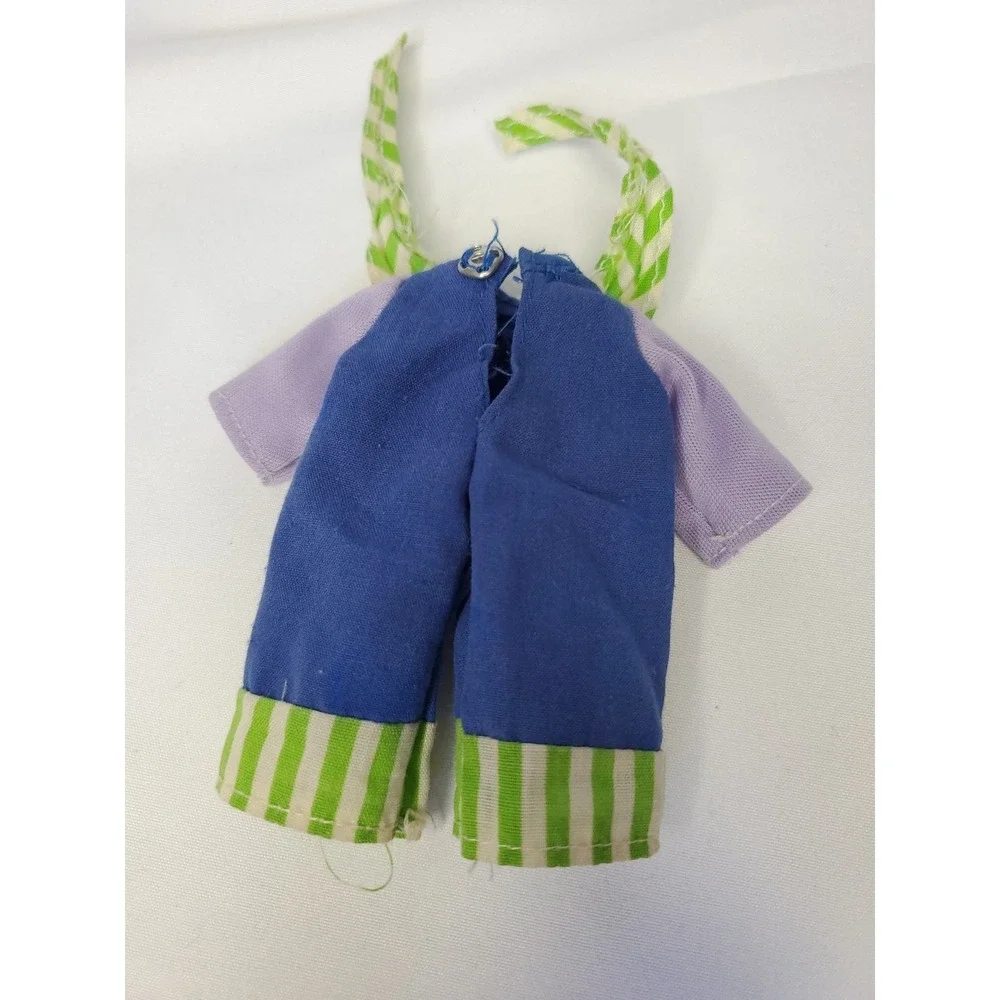VINTAGE STRAWBERRY SHORTCAKE Huckleberry‎ Pie Doll CLOTHES OVERALLS